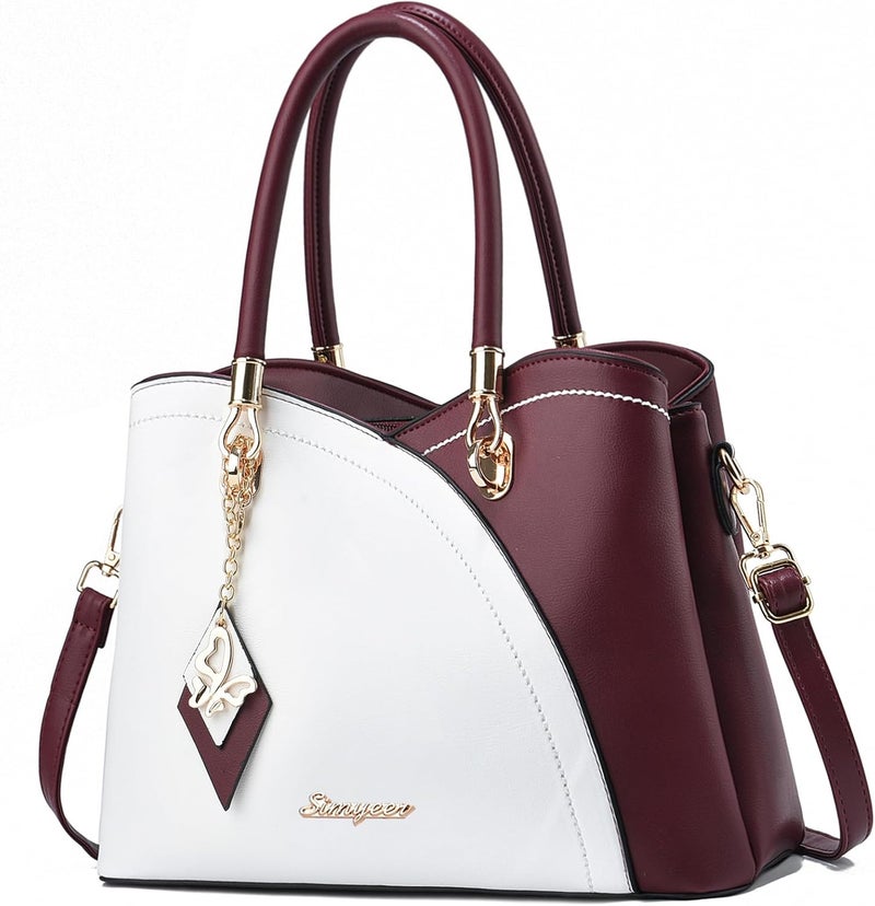 SiMYEER Purses and Handbags Top Handle Satchel Shoulder Bags Messenger Tote Bag for Ladies - Image 1